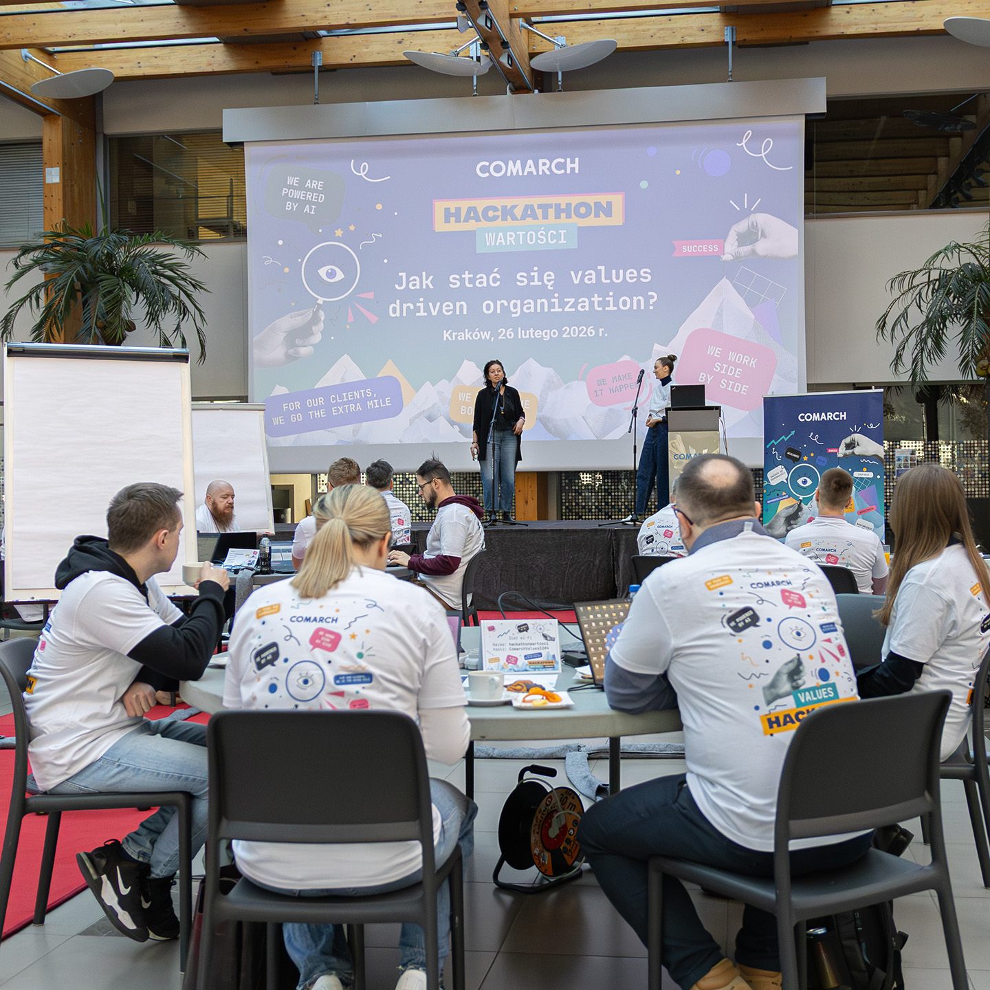 Hackathon Wartości w atrium