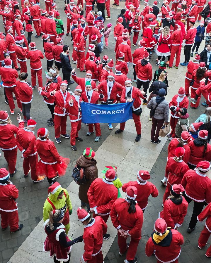 Mikołajkowi biegacze Comarchu