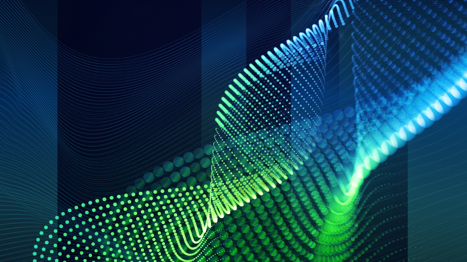 Abstrakcyjna ilustracja nawiązująca do technologii